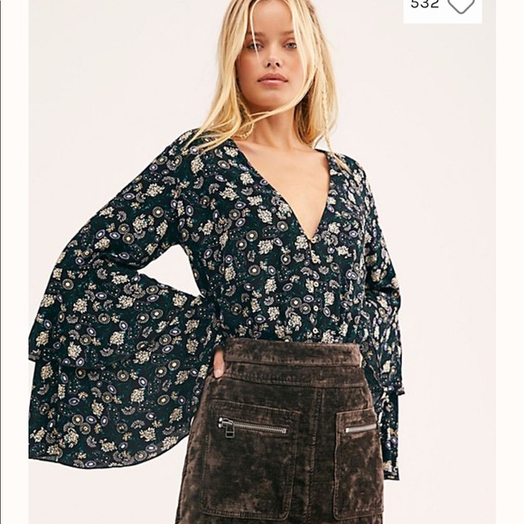 Free People Tops - Free People Intimately Body Suit NWOT Sexy